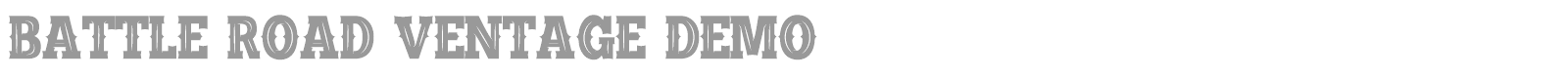 Battle Road font preview